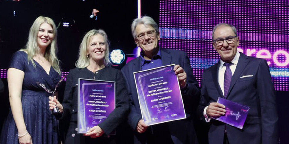 radio:works gewinnt CREOS-Werbepreis 2025